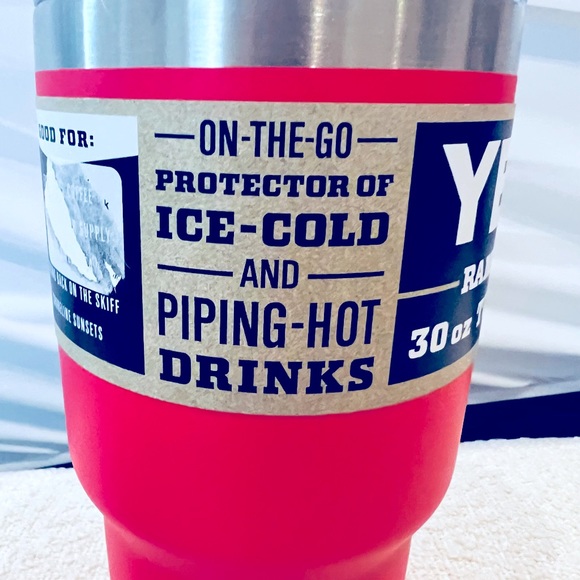 NWT YETI 30 ounce tumbler in sold out Bimini pink! - Picture 4 of 9